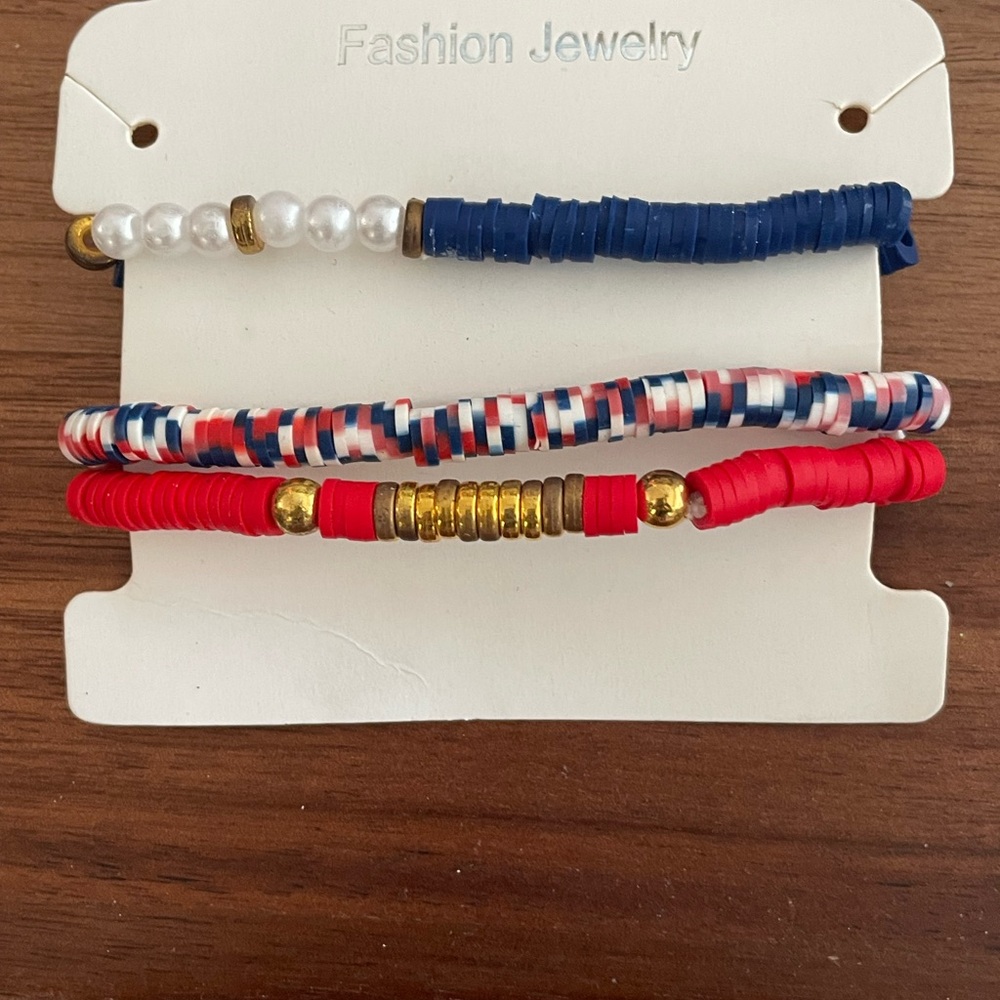Colorful Beaded Elastic Stretchy Bracelet Set